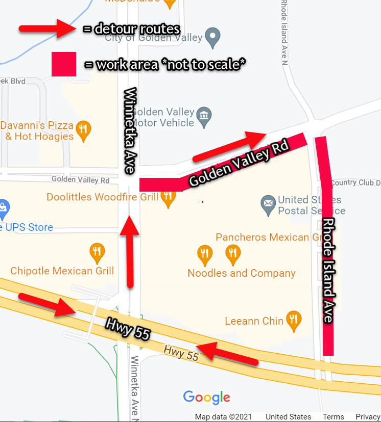 Golden Valley Golden Valley Road and Rhode Island Avenue